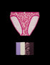 5pk Cotton Lycra™ High Leg Knickers